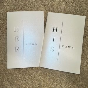 Wedding Vow books